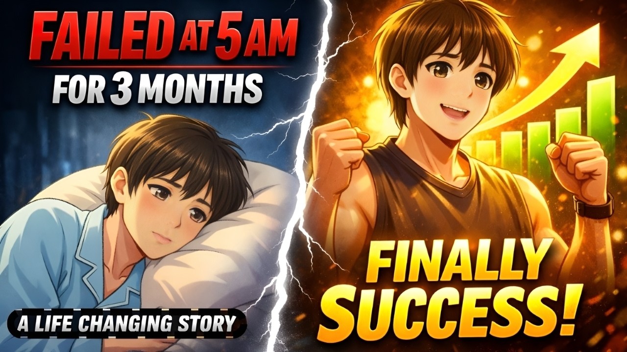 I Failed at 5 AM for 3 Months || Here's What Actually Worked
