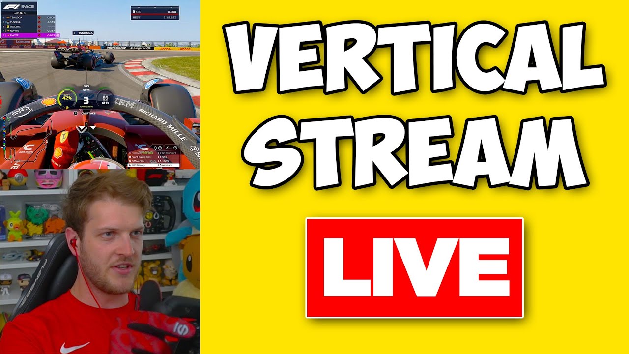 F1 25 Career Mode 100% LAS VEGAS Grand Prix! | Vertical Stream