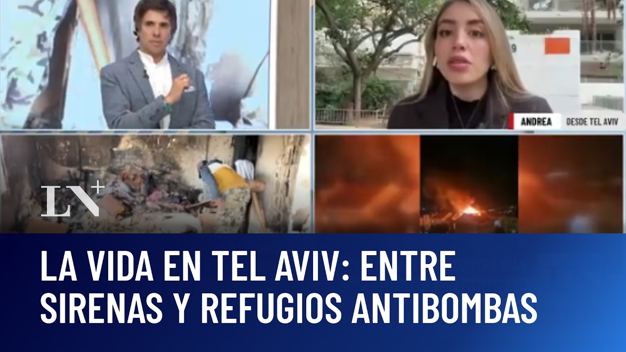 La vida en Tel Aviv: entre sirenas y refugios antibombas