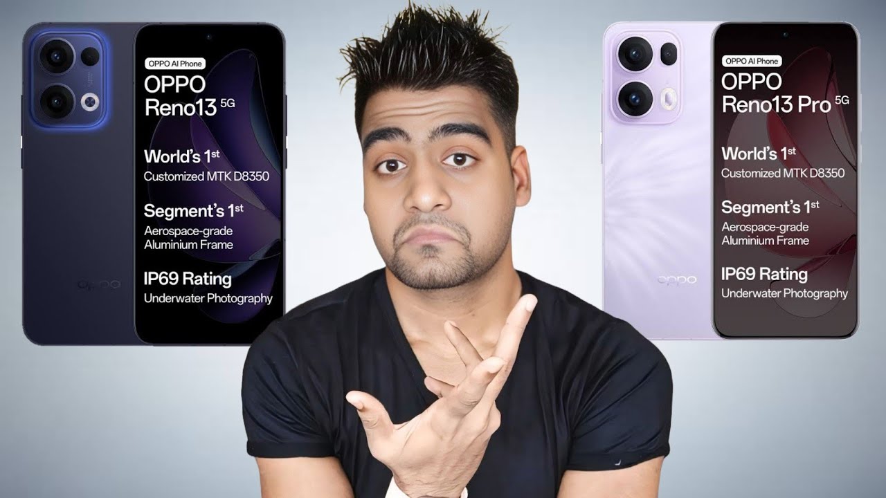 OPPO RENO 13 5G Vs OPPO RENO 13 PRO 5G - COMPARISON