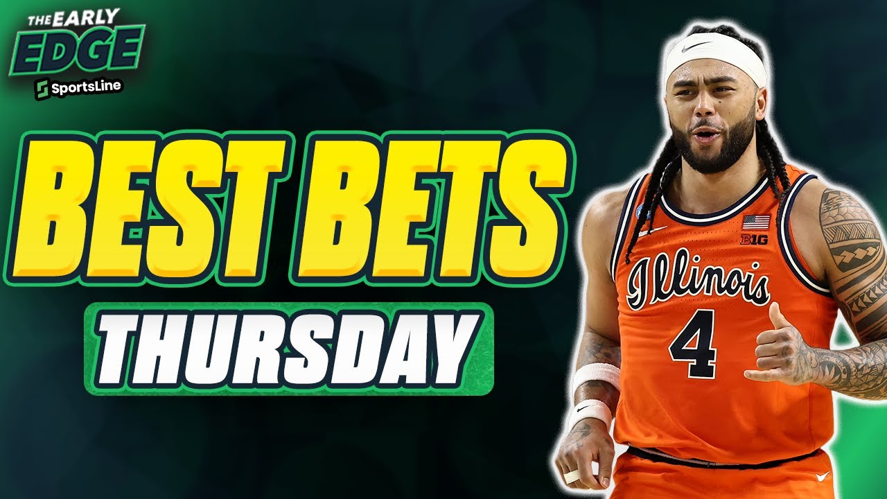 THURSDAY BETS: Sweet 16 Picks + MLB Opening Day Bets + NBA | The Early Edge