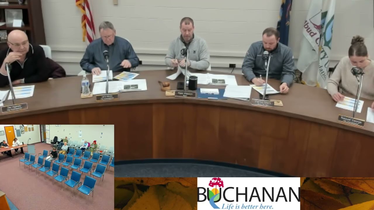 Regular Meeting of the Buchanan City Commission - February 23, 2026