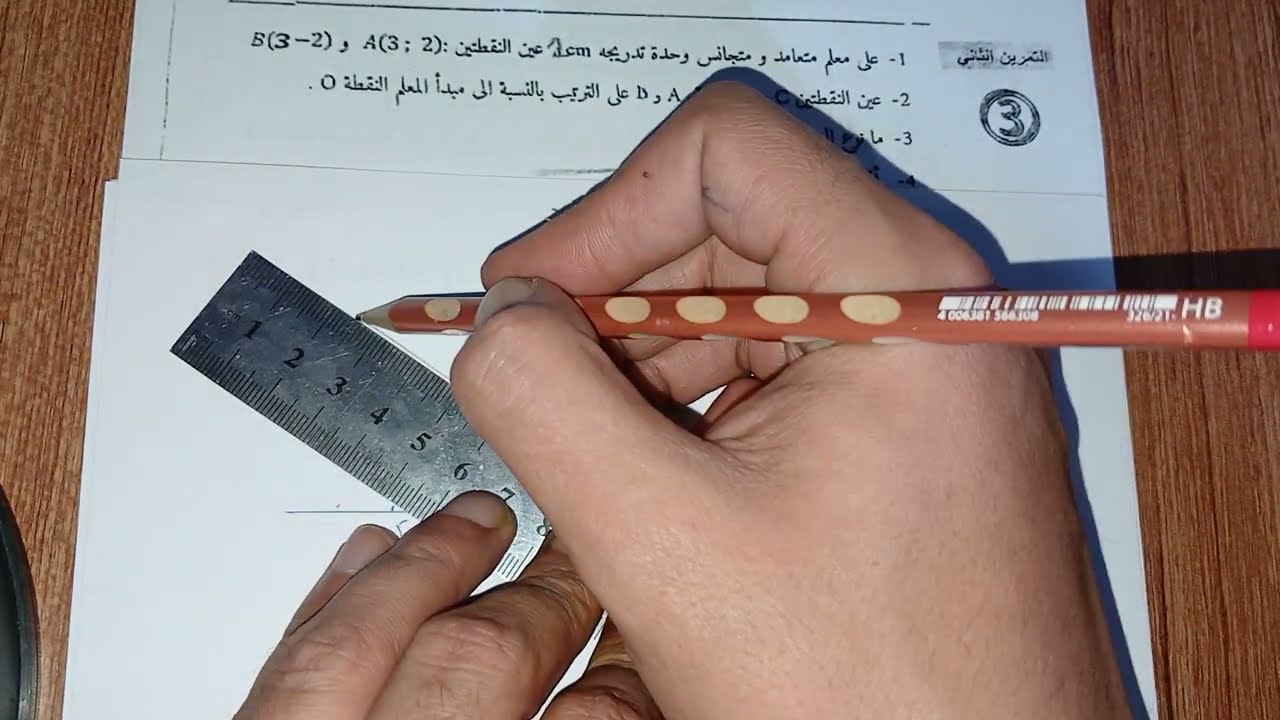 حل النموذج 6 فرض و اختبار الفصل الثاني رياضيات ثانية متوسط