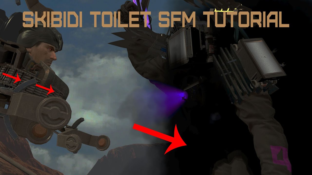 SKIBIDI TOILET SFM TUTORIAL (ANIMATIONS)