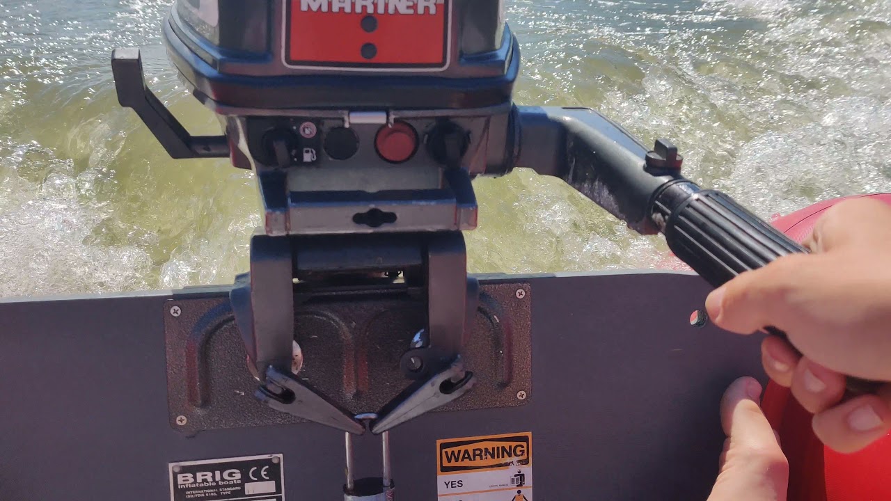 mariner 4hp 2 stroke testdrive