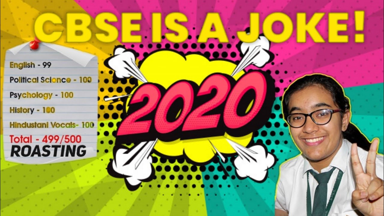 CBSE 2020 RESULT ROASTED 100%