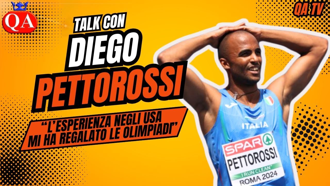 QA TV con Diego PETTOROSSI: per le Olimpiadi ho rinunciato al lavoro