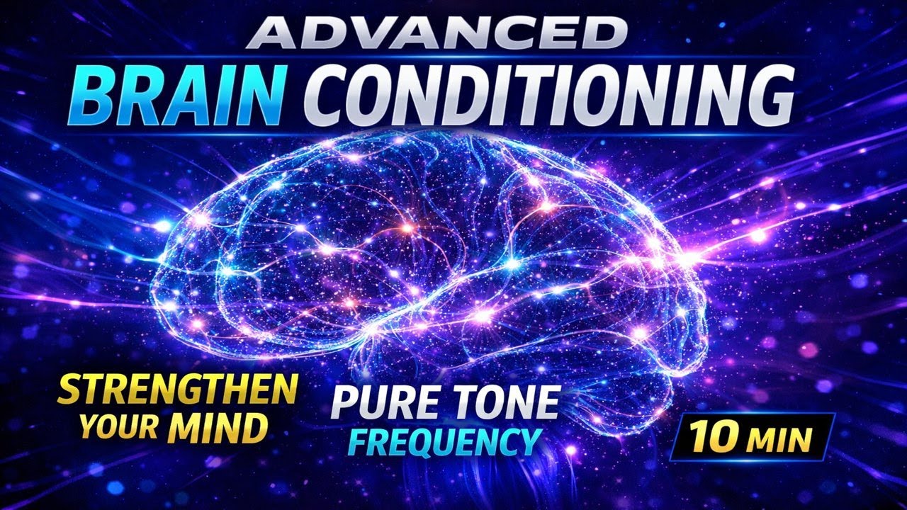 Advanced Brain Conditioning 🧠⚡ Strengthen Neural Pathways  Pure Tone Frequency 10 Min