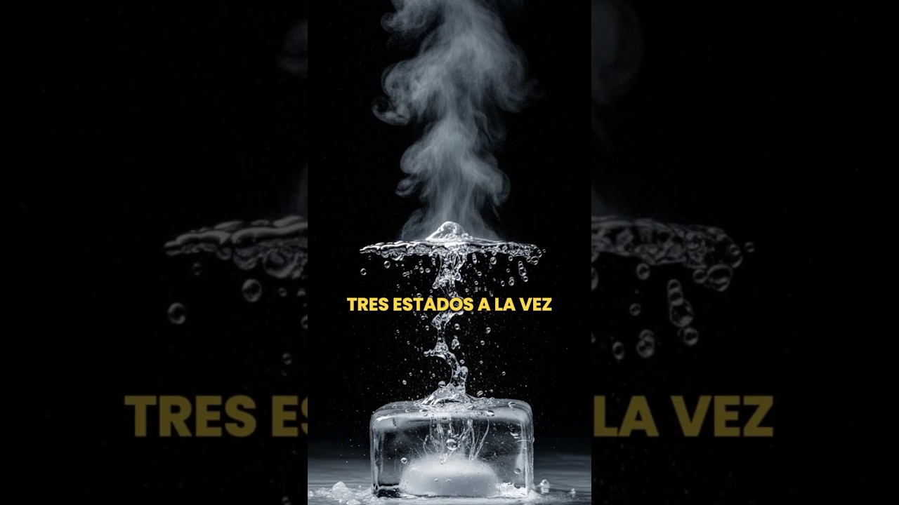 Cuando el agua hierve y se congela al mismo tiempo 💧❄️🔥