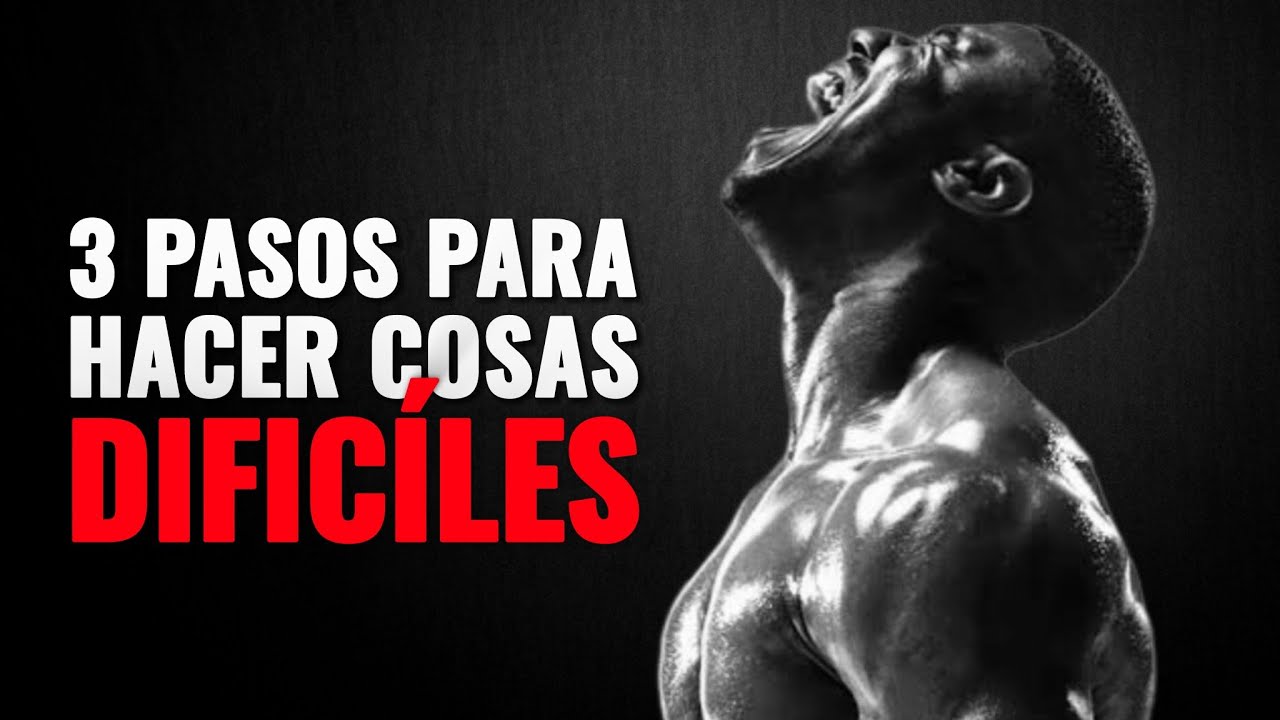 Cómo forzar tu MENTE a hacer cosas DIFÍCILES y desarrollar FUERZA DE VOLUNTAD
