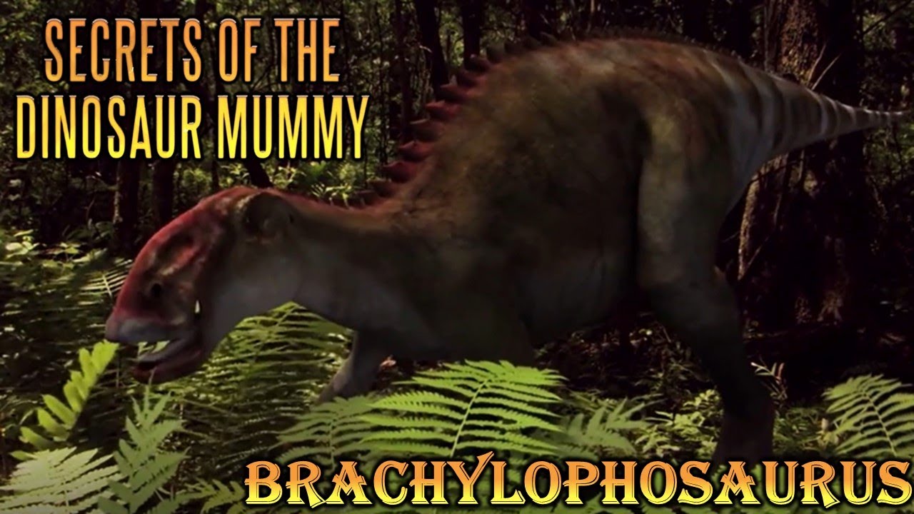 secrets of the dinosaur mummy brachylophosaurus screen time