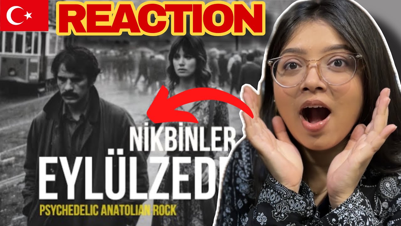 Indian l🇮🇳Reaction to Nikbinler - Eylülzede | 70s Psychedelic Anatolian Rock