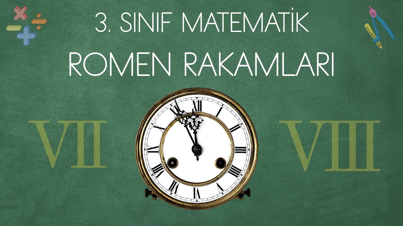 3. Sınıf Romen Rakamları |#matematik #3sınıf #ilkokul