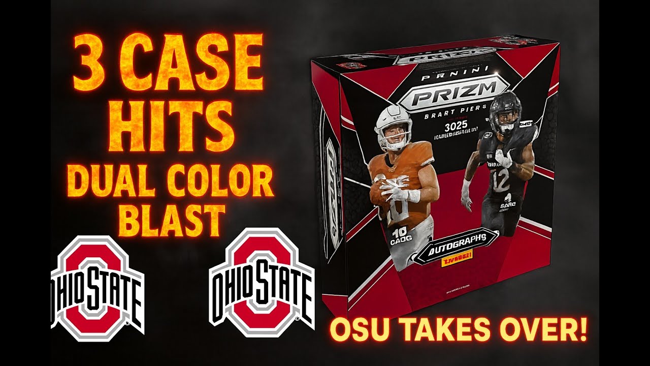 3 CASE HITS. 4 BOXES. ONE UNREAL BREAK. | 2025 Prizm Draft Picks Football Hobby Box FOTL Review