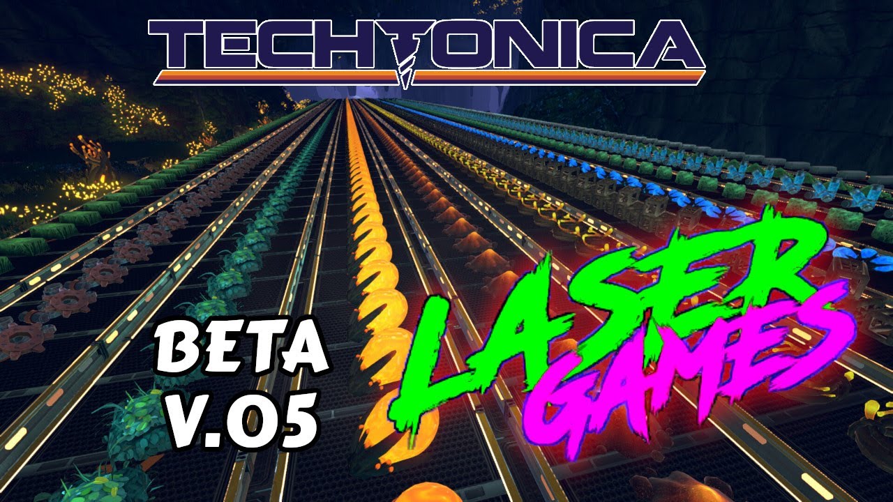 New laser games Techtonica Beta, let's take a look  #techtonica #techtonicabeta #lasergames