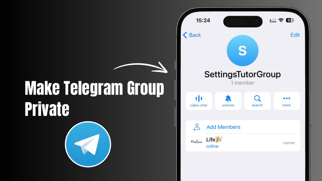 How to Make Telegram Group Private? 