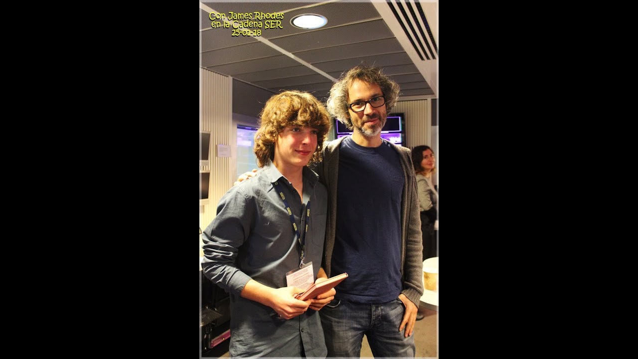 Nahuel en Cadena Ser con James Rhodes y Javier del Pino