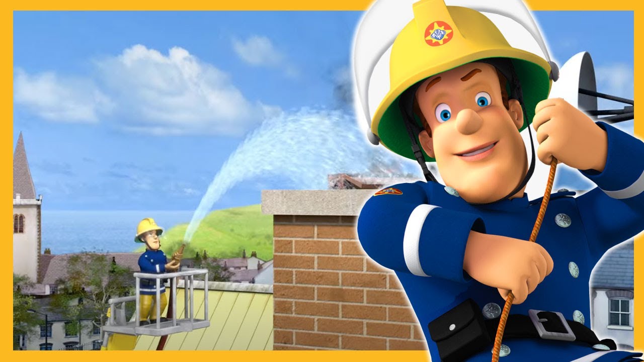 Brand op het dak! 🔥 Brandweerman Sam 🔥 nieuwe aflevering compilatie 🔥