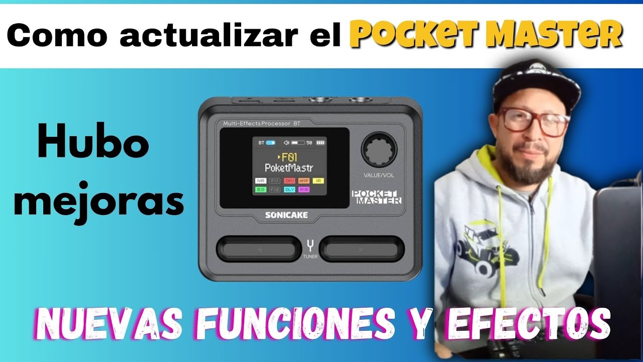 Como Actualizar el Pocket Master: Nuevas funciones y efectos
