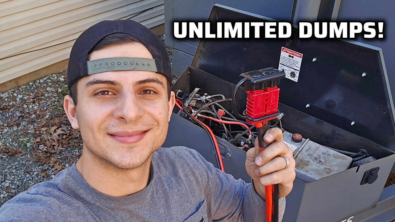 No More Dead Or Low Dump Trailer Batteries For Me! This Is The Ultimate Fix
