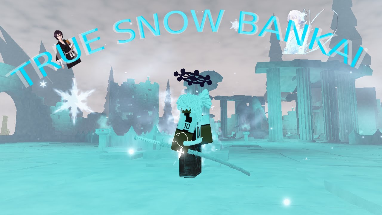 FINNALY GETTING TRUE SNOW BANKAI ❄️❄️| Type soul
