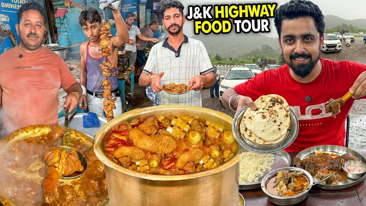 Jammu Street Food | J&K Highway Food Tour | Best Street Food in Jammu | Street Food India 