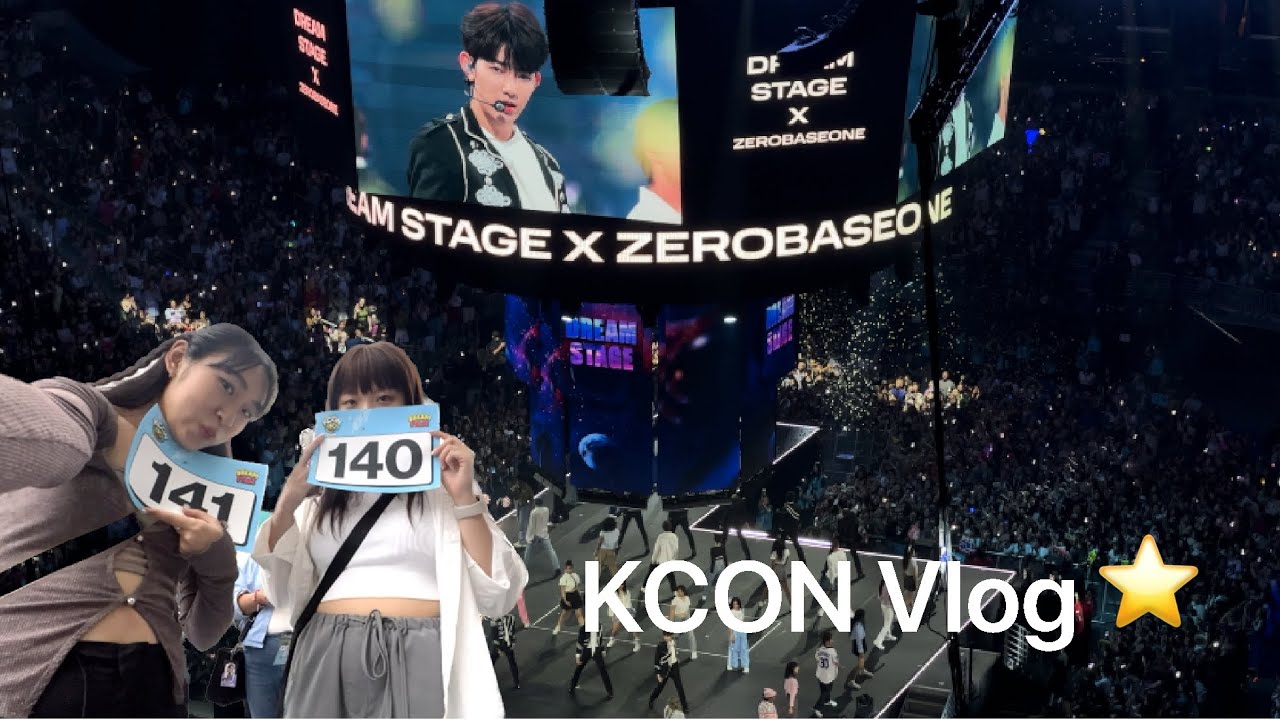 LA Vlog | My first time at KCON & my experience with Dream Stage!
