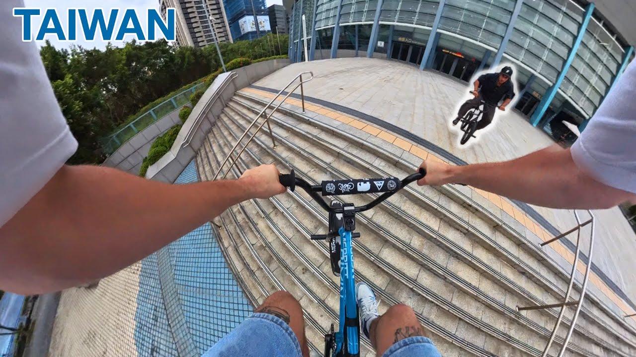 Sending it in the Taipei Streets! - BMX