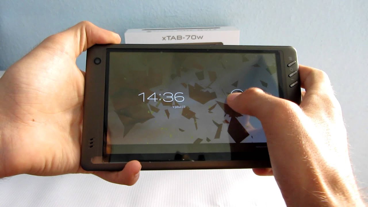 WayteQ xTAB-70w rootol&aacute;sa - mobilxTV