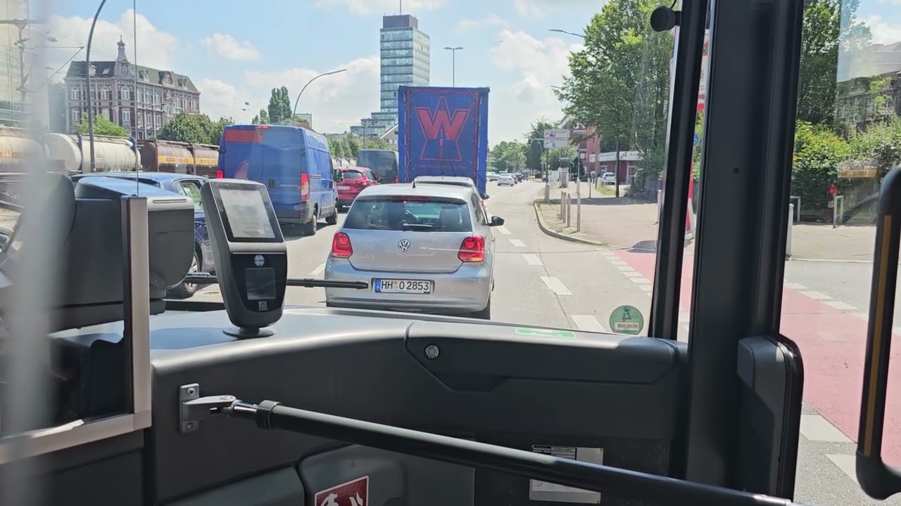 Von schellerdamm bin s Harburg Rathaus mit 42 wargen Nummer 7622 
