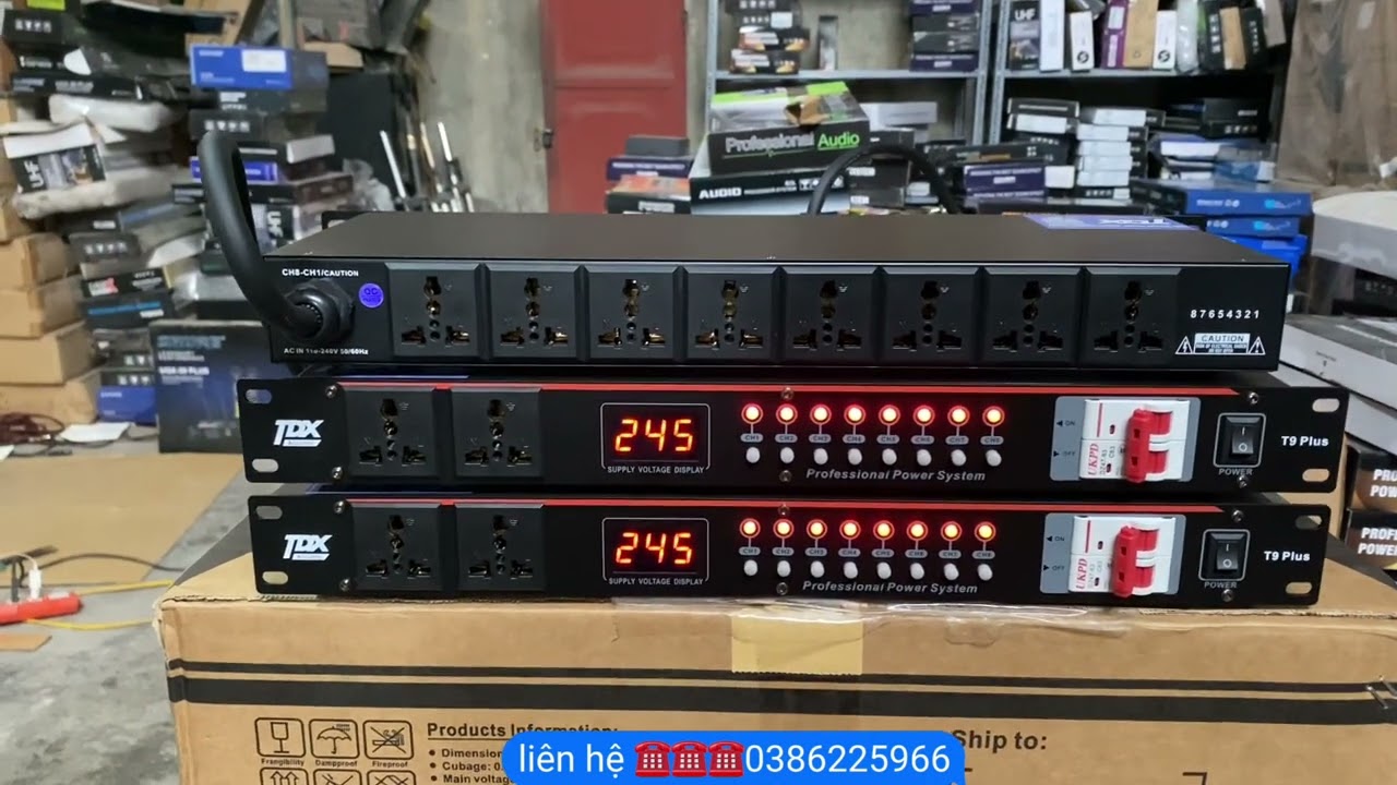 Xả quản lý nguồn TDX T9luxury cực chất an toàn tải điện cao dễ  sử dụng