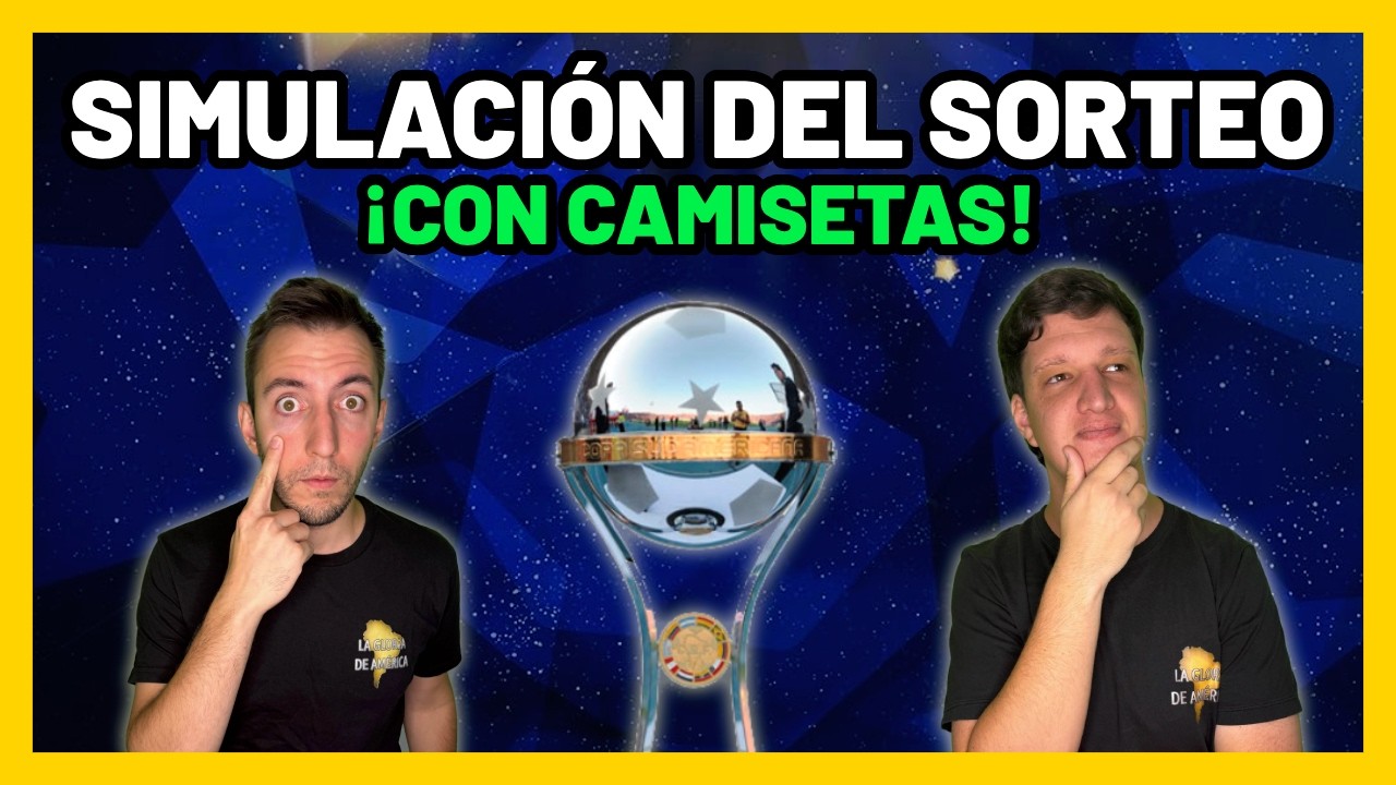 SIMULAMOS el SORTEO de la SUDAMERICANA 2026 🏆