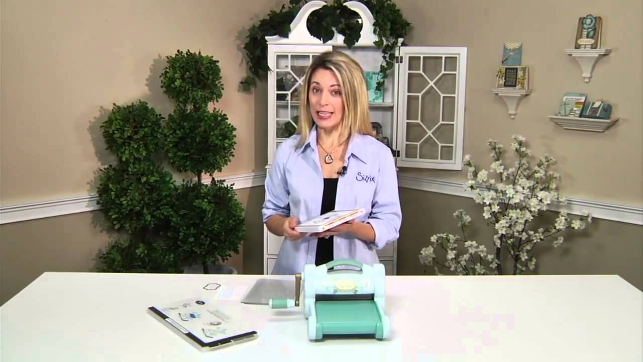 Sizzix : Using Magnetic Platform Die Cutting Framelits