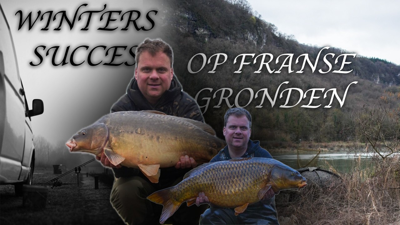 Grote karpers & prachtig avontuur in februari - Karpervissen in Frankrijk
