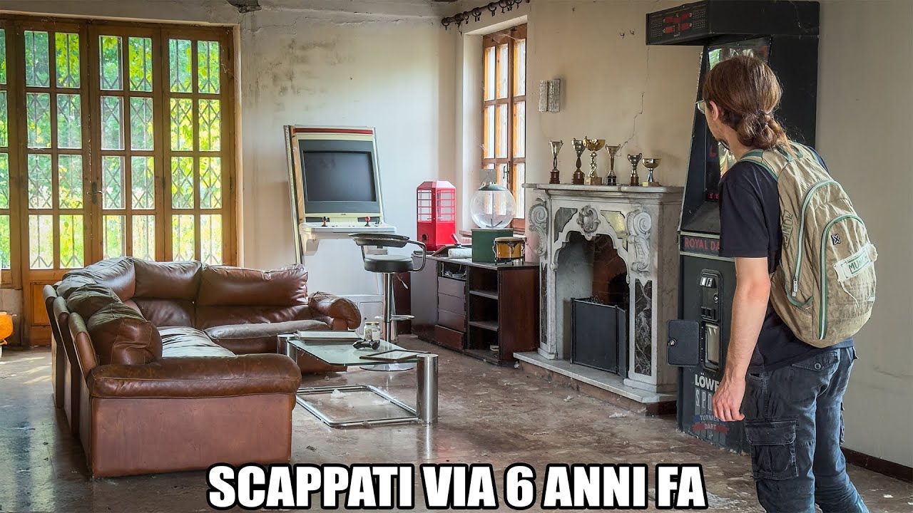 NON CI ASPETTAVAMO TUTTO QUESTO NELLA VILLA ABBANDONATA TROVATA PER CASO