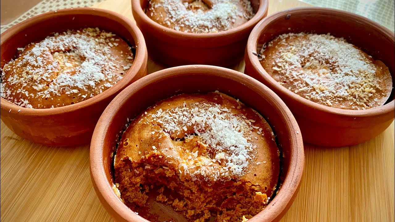 TAM ÖLÇÜLÜ TAHİN PEKMEZ İLE YUMUŞACIK SUFLE NASIL YAPILIR 