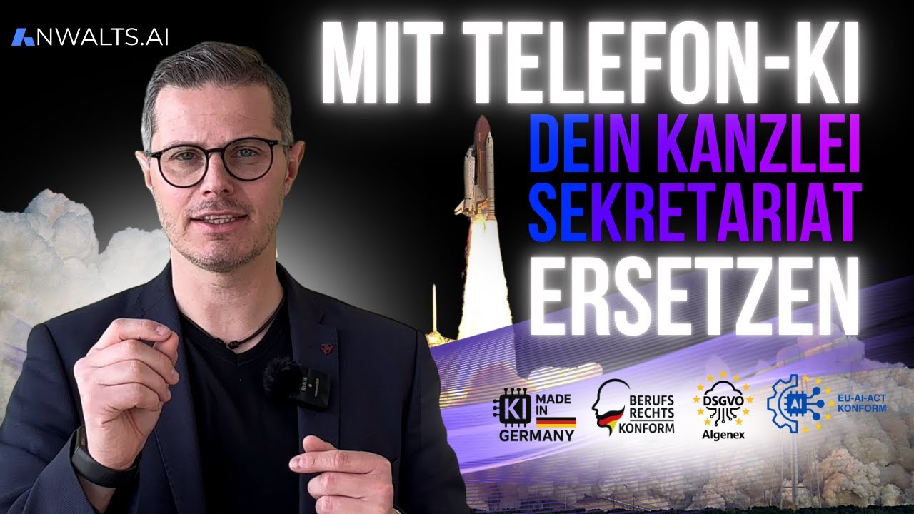 Sekretärin nimmt 500 Anrufe an (gleichzeitig) - mit KI-Telefonassistent