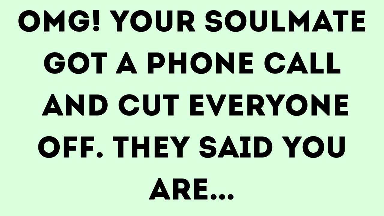 🛑✝️ God Message Today || Omg! Your soulmate got a phone call and cut... || God Message | God Says