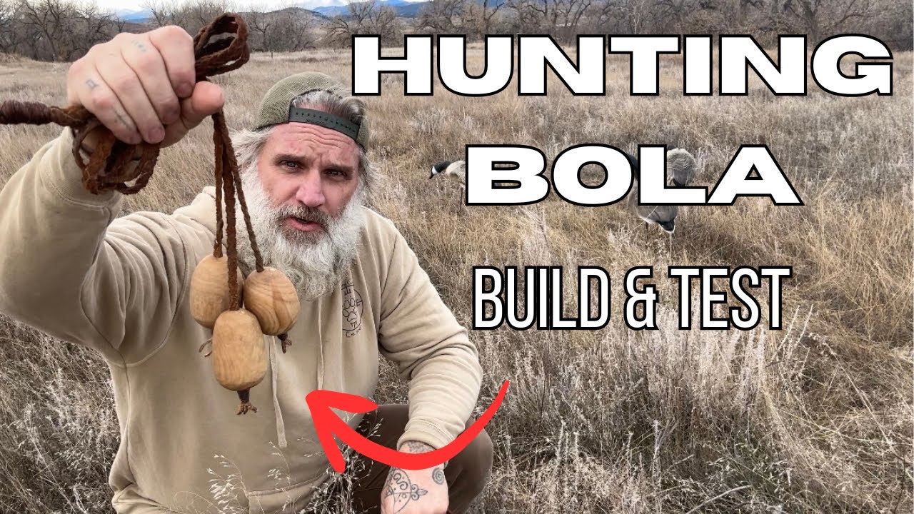 Hunting BOLA | Build and Test #survival #primitiveskills #primitivetechnology #ancienthistory #bola