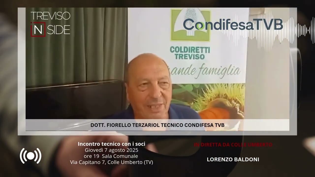 LE INTERVISTE DI LORENZO BALDONI: Condifesa TVB -  Colle Umberto (Tv)  Incontro tecnico con i soci