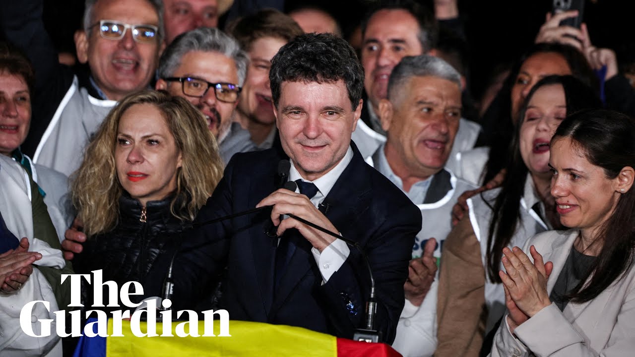 Nicuşor Dan set to win in Romania as Europe votes in &lsquo;Super Sunday&rsquo; of elections