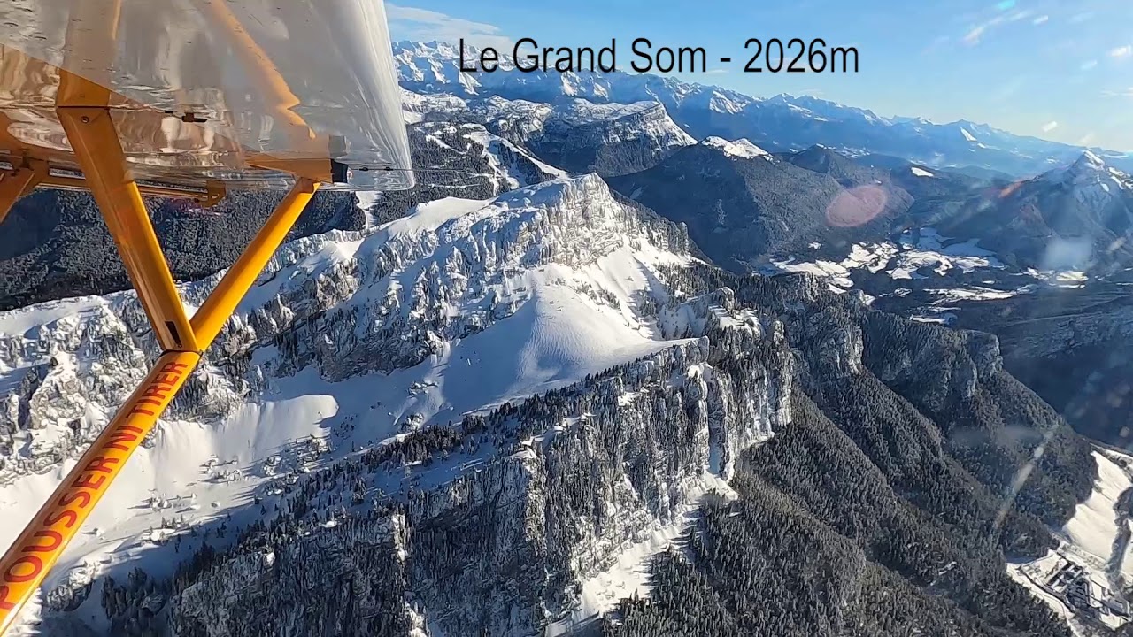 Chill Flight over the French Alps - ICP Savannah S