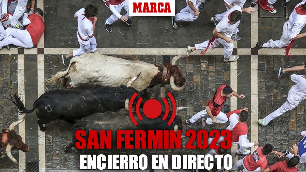 Directo | San Fermín 2023: encierro del 11 de julio con los toros de la Ganadería Núñez del Cuvillo