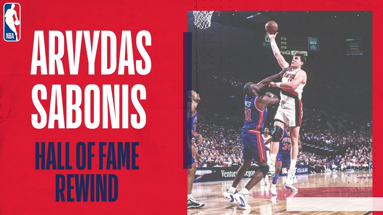 Why Arvydas Sabonis was one of the most dominant NBA players EVER! | Hall of Fame REWIND ⏪