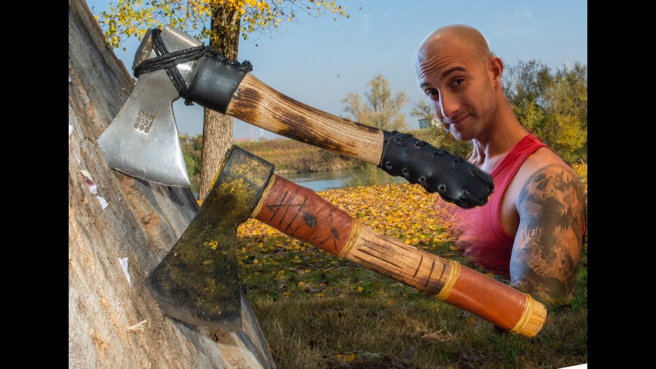 LANCIO DI ACCETTE PERSONALIZZATE IN LUNGA DISTANZA   -   AX THROW!