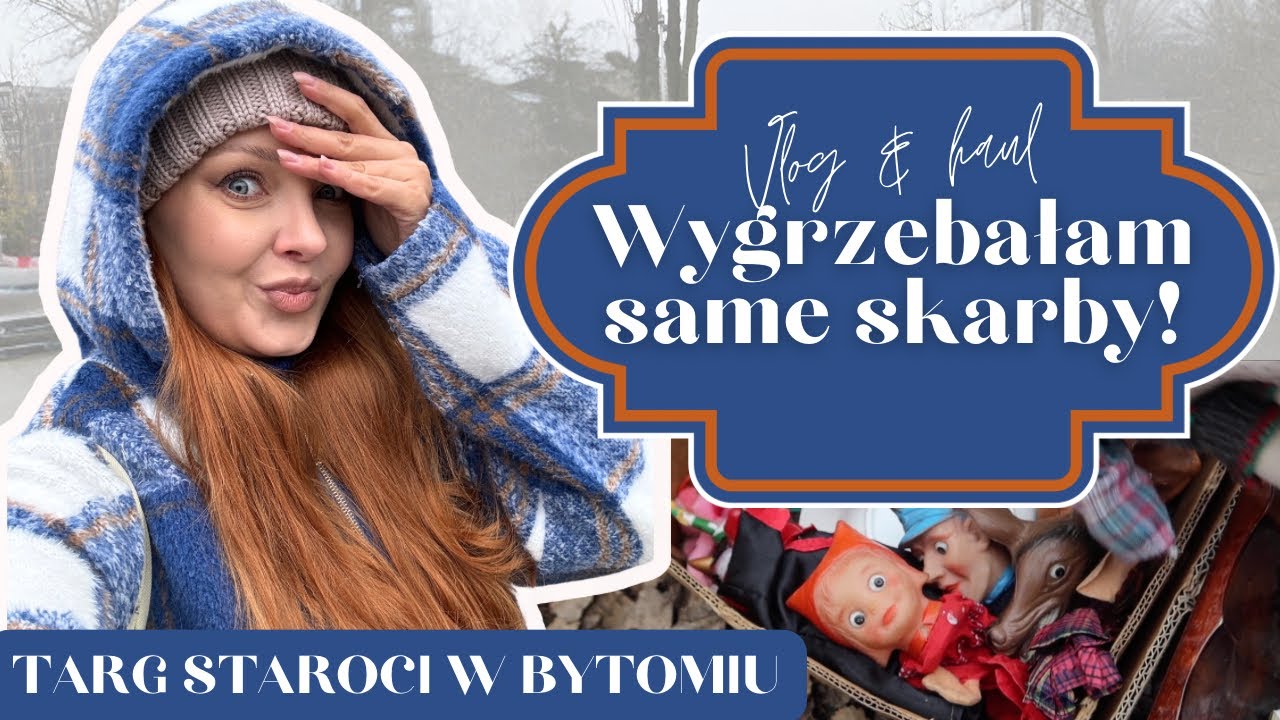 CZY KUPIŁAM NAJPIĘKNIEJSZE, STARE DEKORACJE ŚWIĄTECZNE? 🥹 Vlog z giełdy staroci
