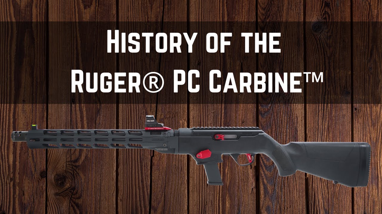 TANDEMKROSS  - History of the Ruger&reg; PC Carbine&trade;