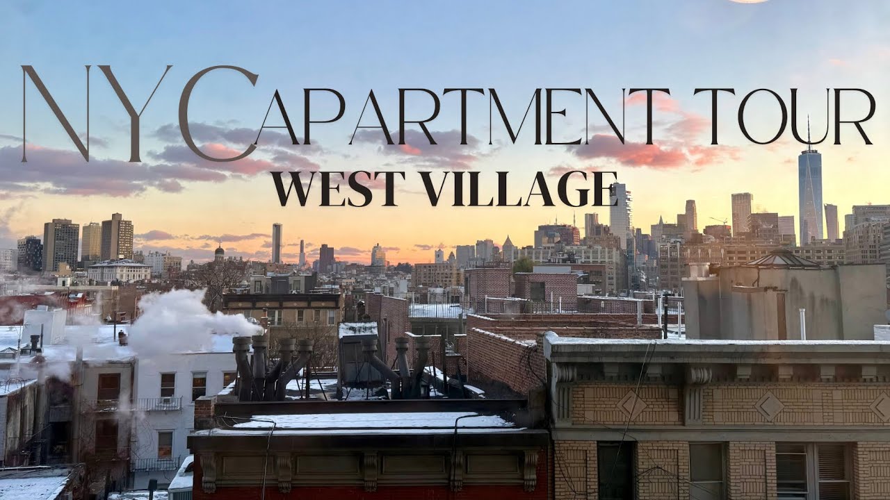 NYC APARTMENT TOUR: 1-Bedroom in the West Village for $7,300 Per Month!