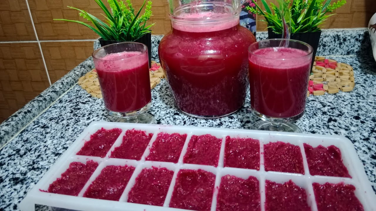 عصير كله فيتامينات مناسب في فصل الشتاء 👍 الله المستعان 🤲