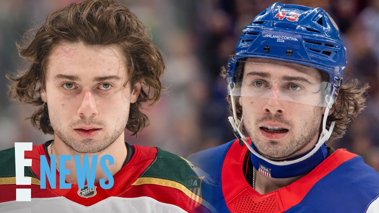 Олимпийские игры 2026: реакция Куинна Хьюза на слухи о том, что он видит призраков | E! News